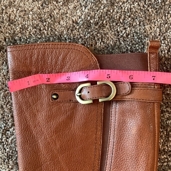 EUC Naturalizer Riding Boots - 7M - Calf Area Stretch Inserts - Picture 13 of 17